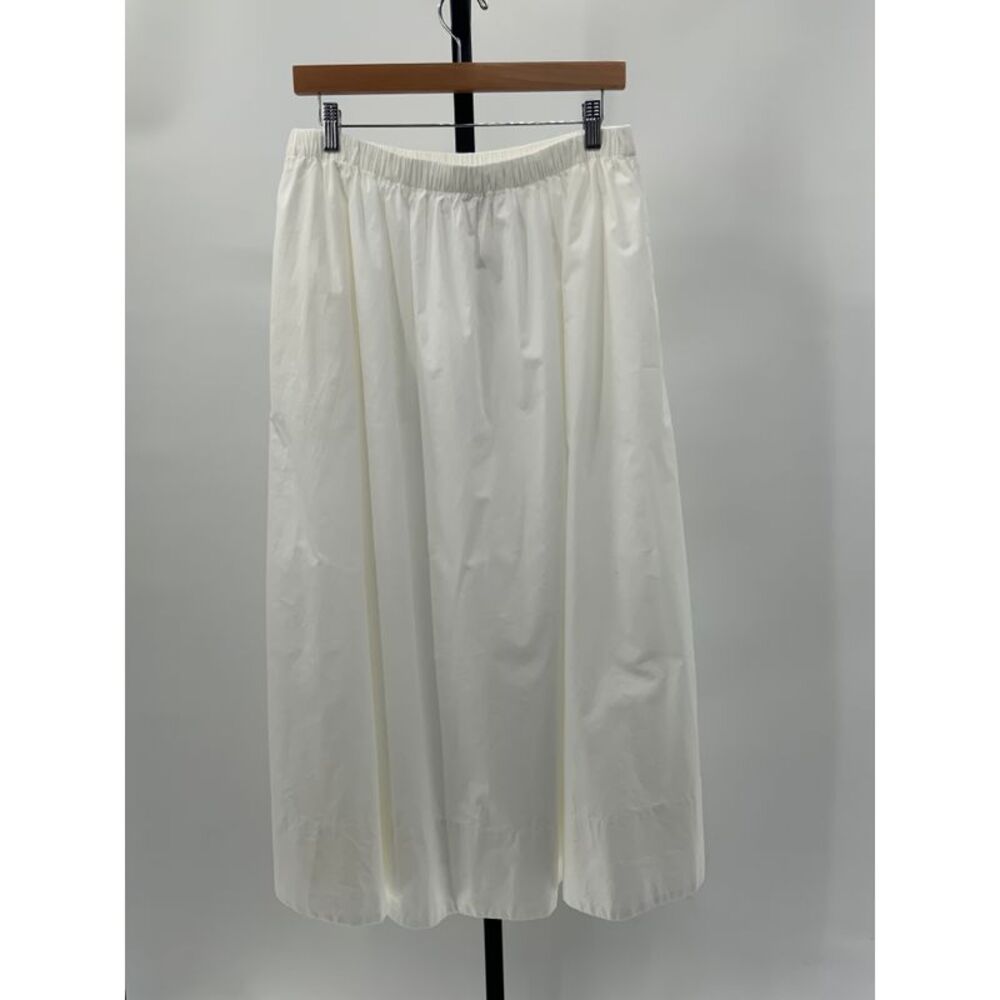 Quince White Maxi Skirt